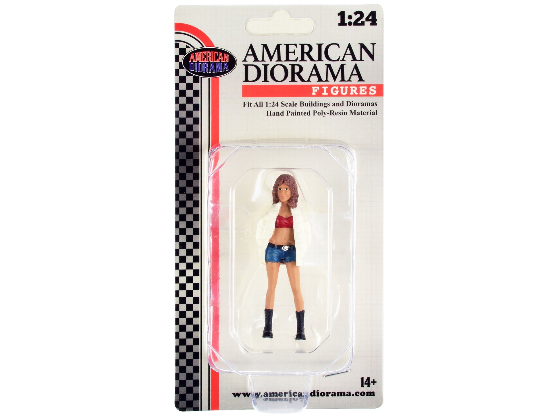 "Hip Hop Girls" Figure 3 for 1/24 Scale Models by American - Premium Figures from American Diorama - Just $28.99! Shop now at Rapidvehicles