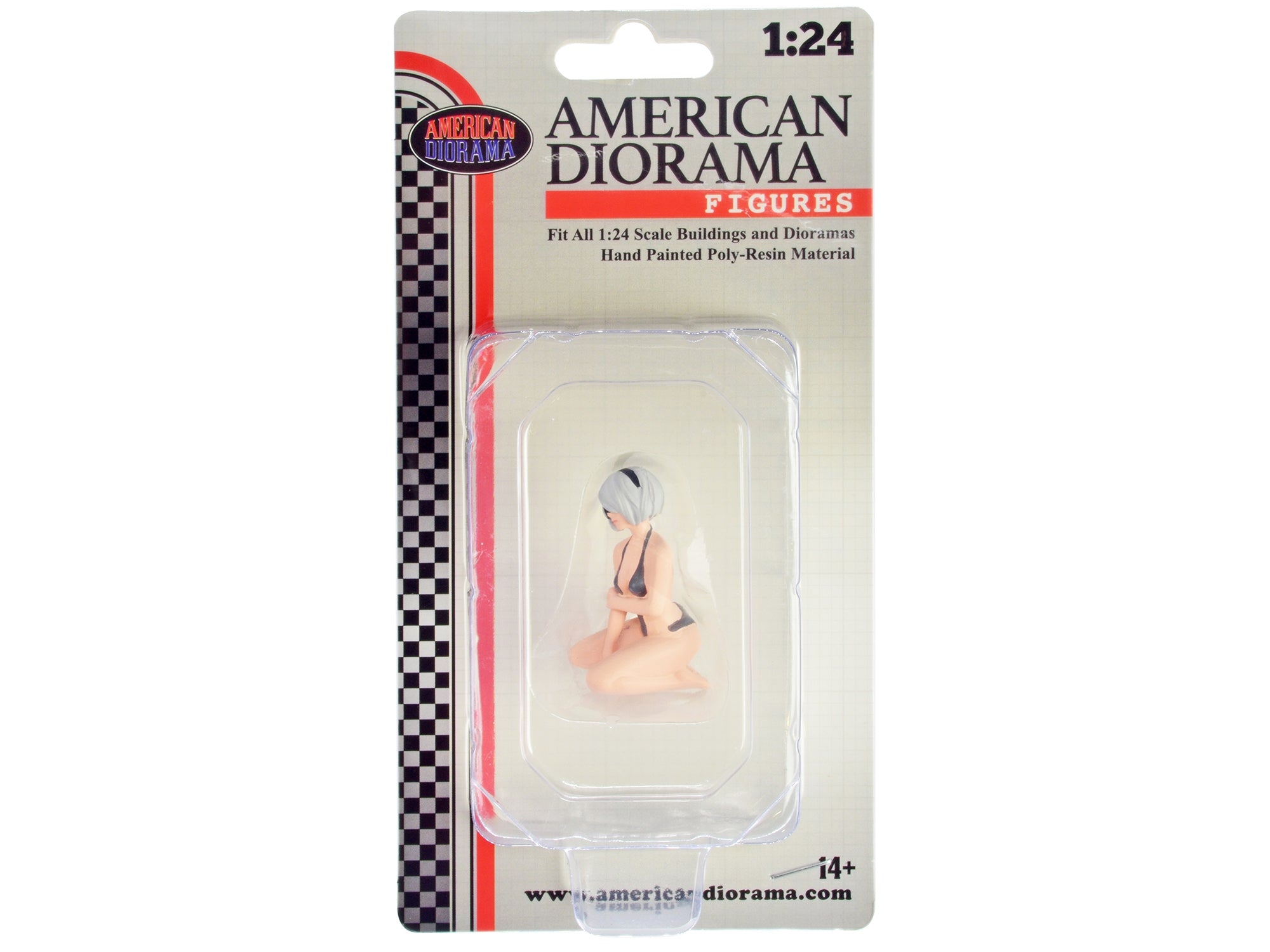 "Cosplay Girls" Figure 5 for 1/24 Scale Models by American Diorama - Premium Figures from American Diorama - Just $22.99! Shop now at Rapidvehicles