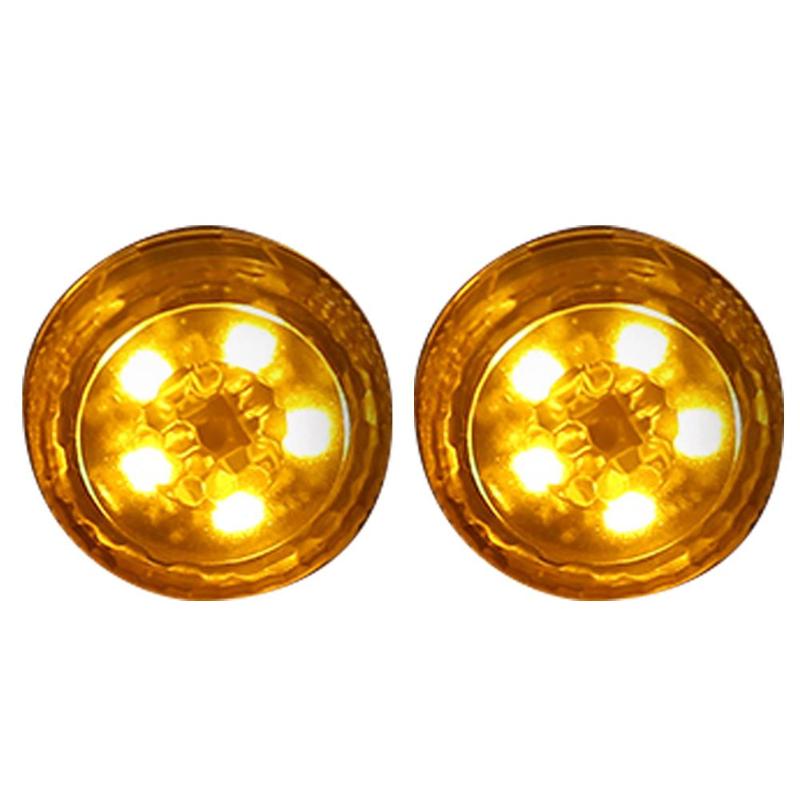 Color: Yellow, Style: 5LED - Car LED door warning light - Premium Other Replacement Parts from Rapidvehicles - Just $13.99! Shop now at Rapidvehicles