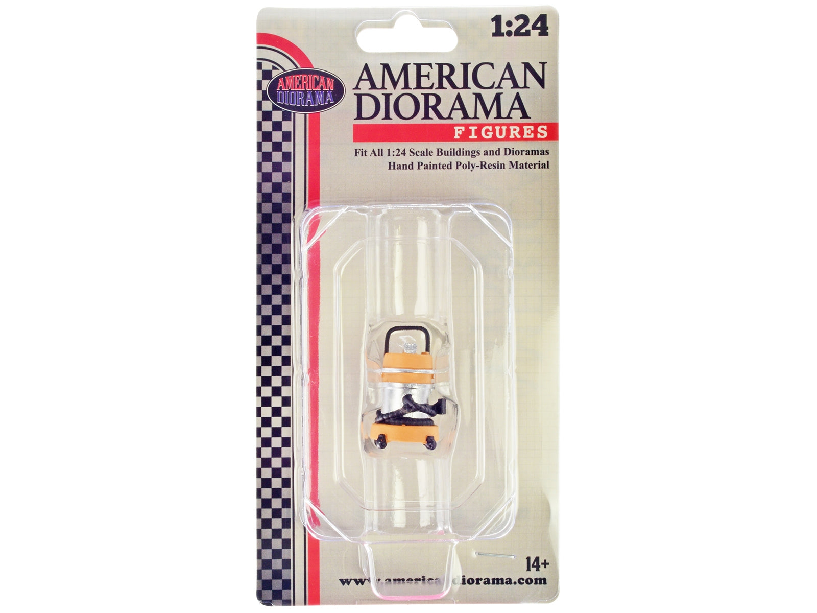 "Detail Masters" Figure 6 (Wet/Dry Vac) for 1/24 Scale Models by American Diorama - Premium Accessories from American Diorama - Just $17.49! Shop now at Rapidvehicles