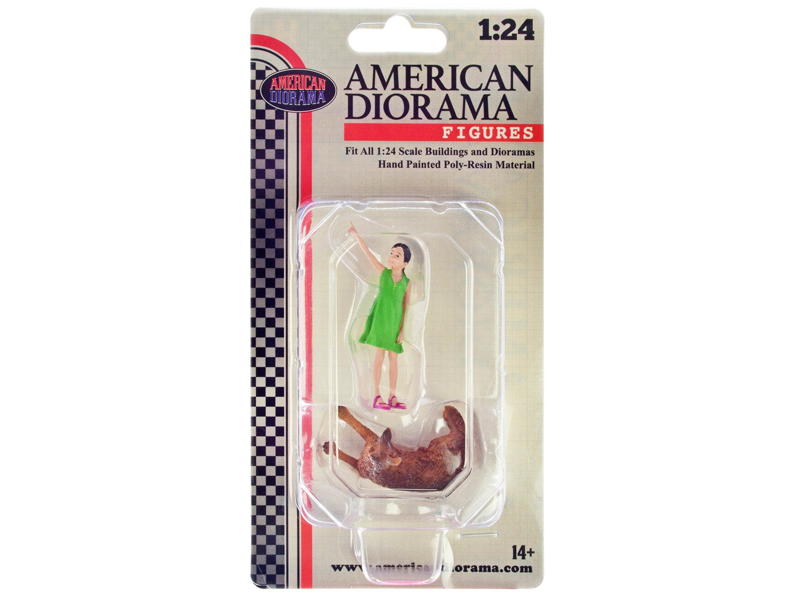 "Figure24 Series 1" Figure 703 Set of 2 pieces for 1/24 Scale - Premium Figures from American Diorama - Just $41.99! Shop now at Rapidvehicles