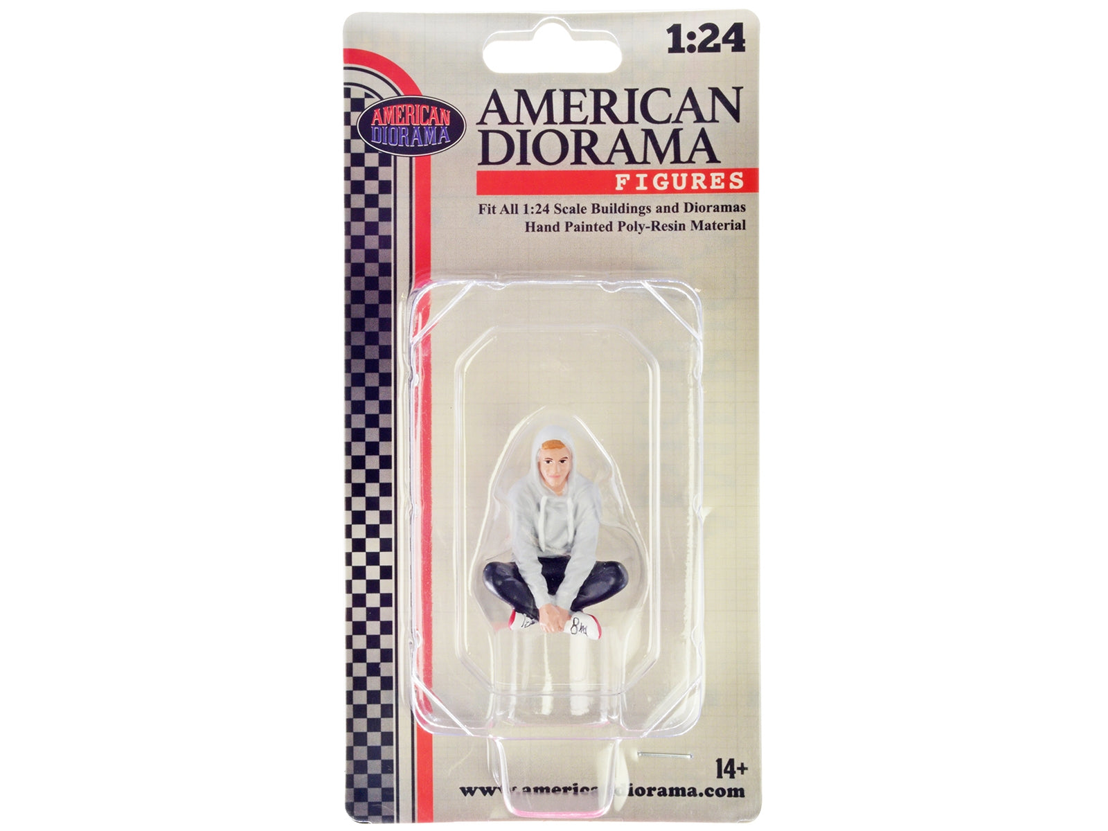 "Figure24 Series 1" Figure 704 for 1/24 Scale Models by American - Premium Figures from American Diorama - Just $25.99! Shop now at Rapidvehicles