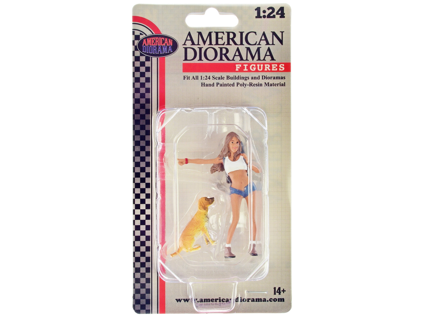 "Figure24 Series 1" Figure 705 Set of 2 pieces for 1/24 Scale - Premium Figures from American Diorama - Just $34.66! Shop now at Rapidvehicles