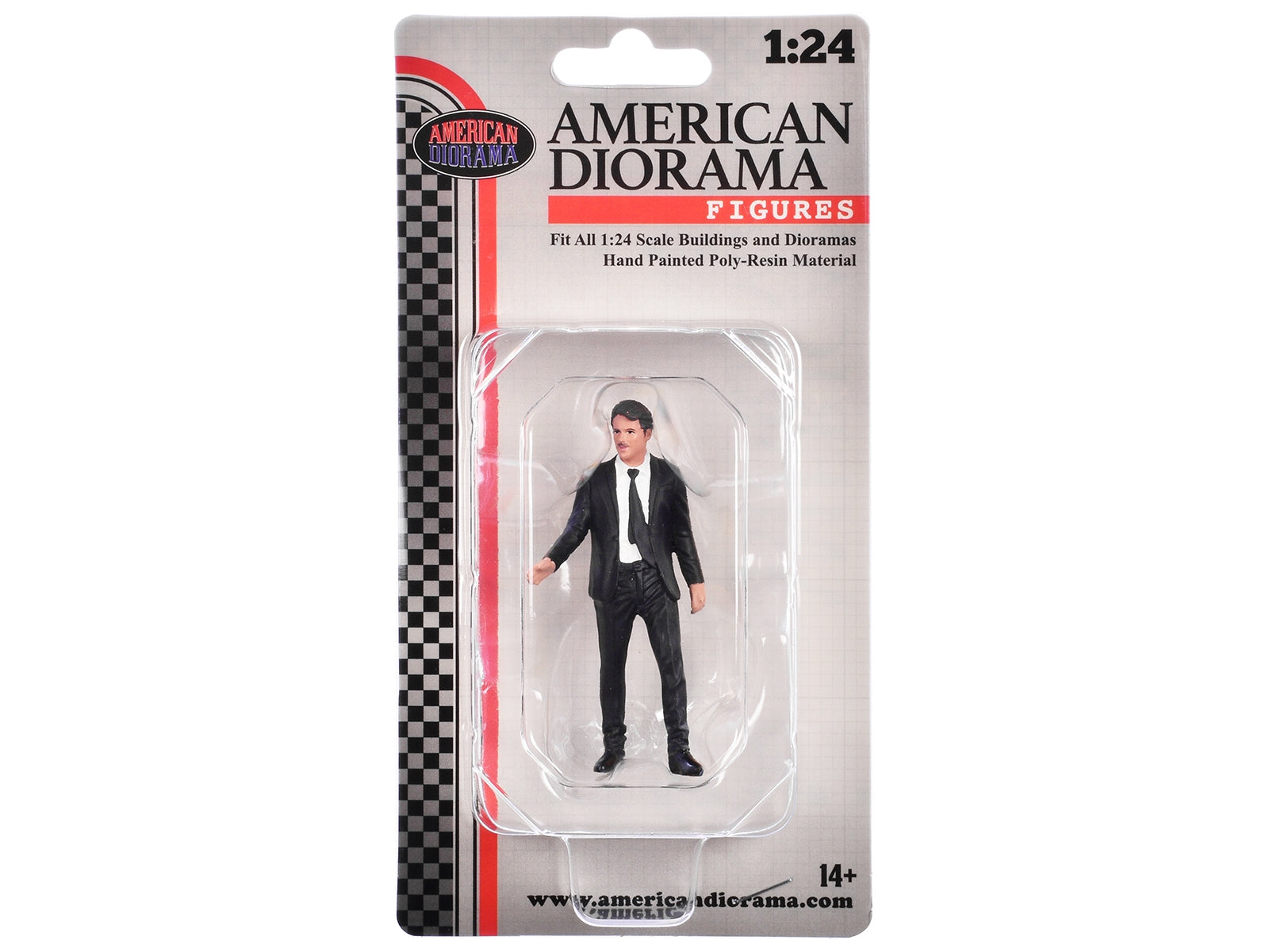 "Gentlemen's Club" Figure 3 for 1/24 Scale Models by American Diorama - Premium Figures from American Diorama - Just $22.99! Shop now at Rapidvehicles