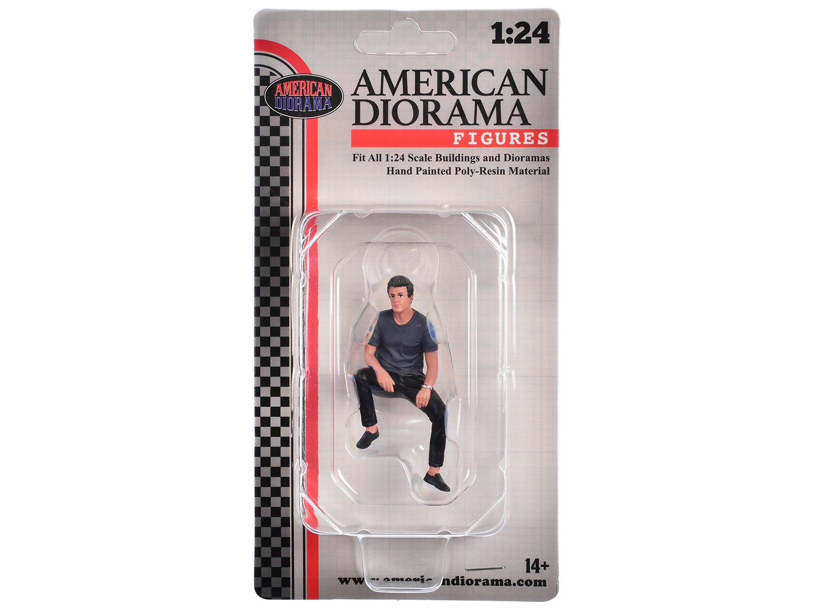 "Gentlemen's Club" Figure 5 for 1/24 Scale Models by American Diorama - Premium Figures from American Diorama - Just $22.99! Shop now at Rapidvehicles