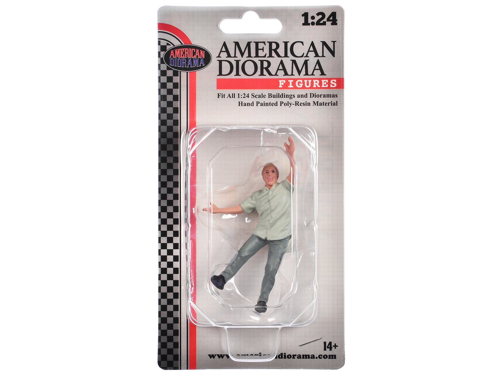 "Figure24 Series 2" Figure 5 for 1/24 Scale Models by American - Premium Figures from American Diorama - Just $25.99! Shop now at Rapidvehicles