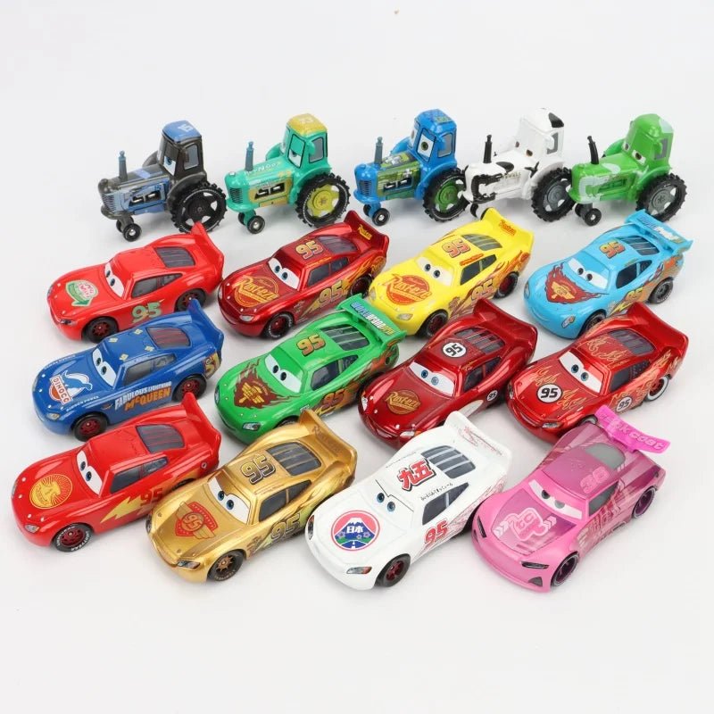 25 styles Lightning McQueen Disney Pixar Cars Toy 1:55 Metal Diecast Car Kids Toy Car - Rapid Vehicles