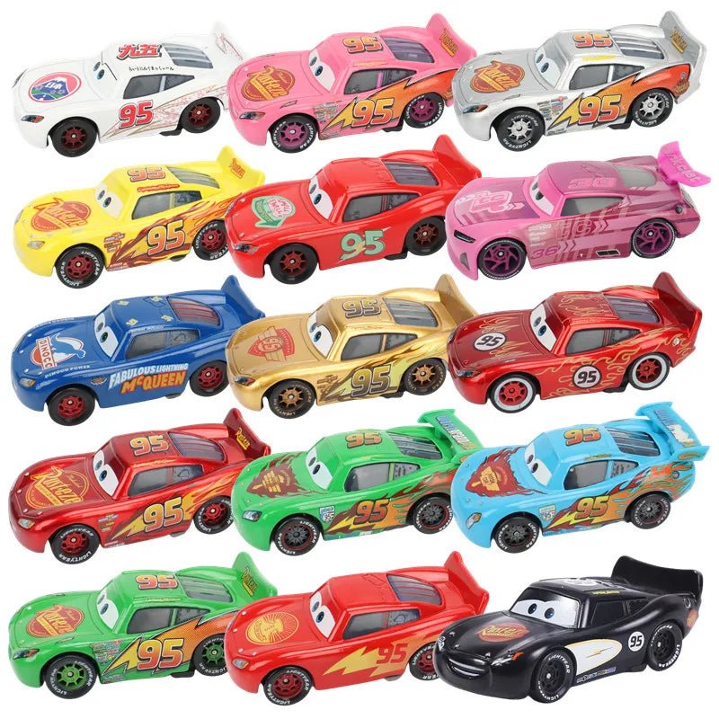 25 styles Lightning McQueen Disney Pixar Cars Toy 1:55 Metal Diecast Car Kids Toy Car - Rapid Vehicles
