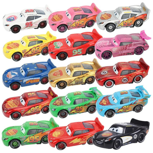 25 styles Lightning McQueen Disney Pixar Cars Toy 1:55 Metal Diecast Car Kids Toy Car - Rapid Vehicles