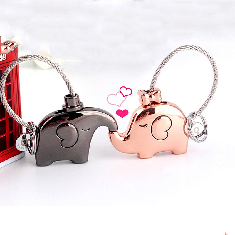 Elephant Lovers Keychain - Premium Keychains from Fuchsia Molly - Just $21.99! Shop now at Rapidvehicles