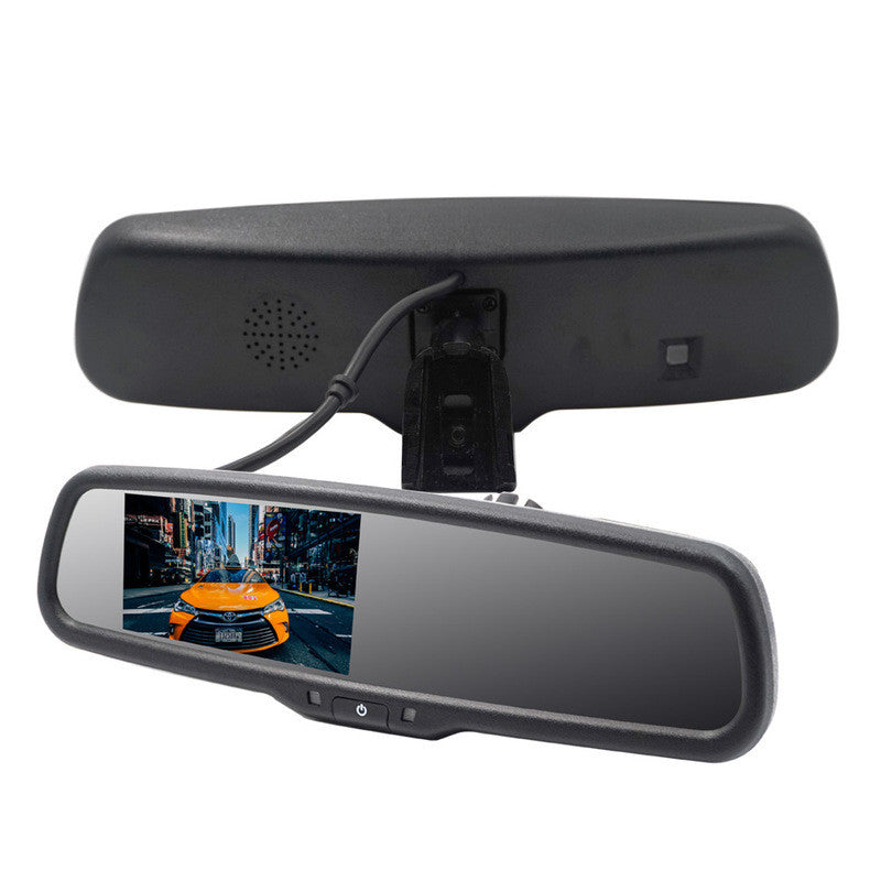 4.3 inch monitor with auto-dimming rearview mirror - Premium Car Mirror Video from Rapidvehicles - Just $85.99! Shop now at Rapidvehicles