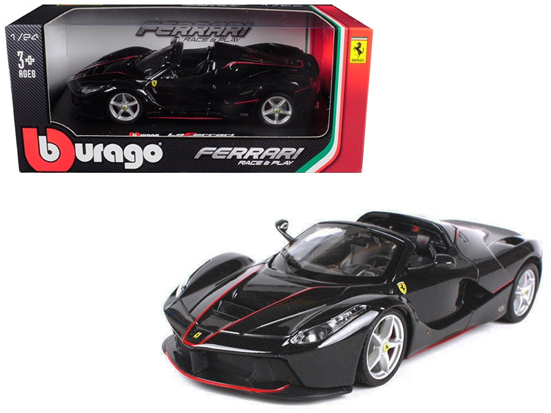 Ferrari LaFerrari F70 Aperta Black 1/24 Diecast Model Car by - Premium Ferrari Models from Bburago - Just $56.69! Shop now at Rapidvehicles