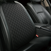 Color: Black, style: Back - Flax Car Seat Cover Protector - Premium Interior Parts from Rapidvehicles - Just $30.17! Shop now at Rapidvehicles