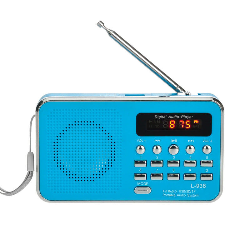 Multi-function card radio portable memory MP3 music player small speaker - Premium Car Radios from Rapidvehicles - Just $21.99! Shop now at Rapidvehicles