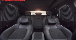 Color: Black, style: Back row - Car curtain - Premium Interior Parts from Rapidvehicles - Just $61.45! Shop now at Rapidvehicles