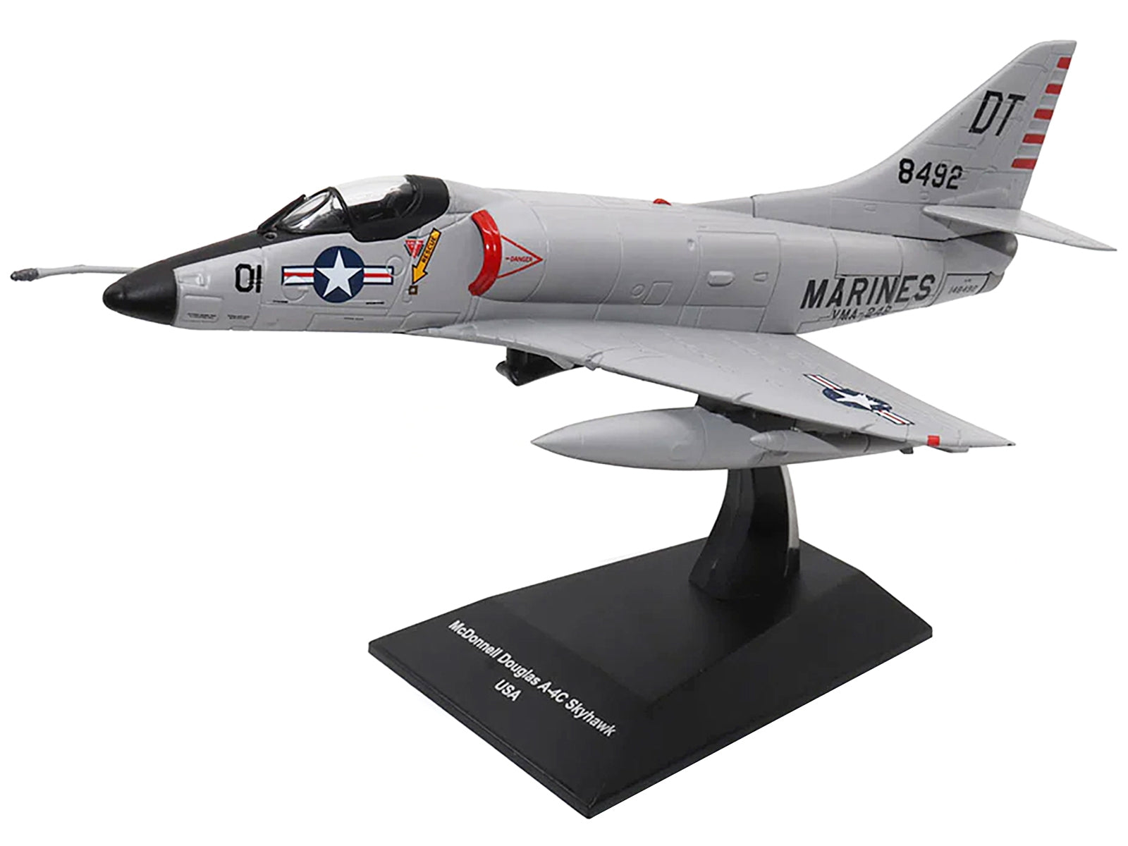 McDonnell Douglas A-4C Skyhawk Attack Aircraft "US Navy" 1/72 Diecast Model by Militaria Die Cast - Premium McDonnell Douglas from Militaria Die Cast - Just $67.99! Shop now at Rapidvehicles