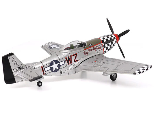 North American P-51D Mustang Fighter Aircraft "John Landers 'Big Beautiful Doll' 84th Fighter Squadron 78th Fighter Group RAF Duxford England" (1944) United States Army Air Force 1/72 Diecast Model by Militaria Die Cast - Premium Military Models from Militaria Die Cast - Just $60.72! Shop now at Rapidvehicles