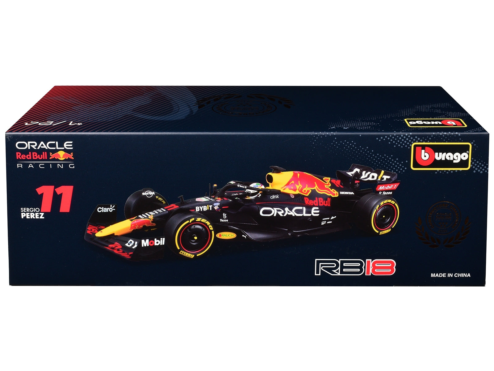 Red Bull Racing RB18 #11 Sergio Perez "Oracle" Winner Formula One F1 "Constructor's Champion" (2022) 1/24 Diecast Model Car by Bburago - Premium Formula 1 Models from Bburago - Just $61.06! Shop now at Rapidvehicles