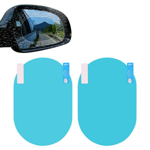 Style: Oval, Color: Blue-135x98mm, Size:  - Anti-Moist Waterproof Side Mirror Sticker - Premium Car Stickers from Rapidvehicles - Just $10.53! Shop now at Rapidvehicles