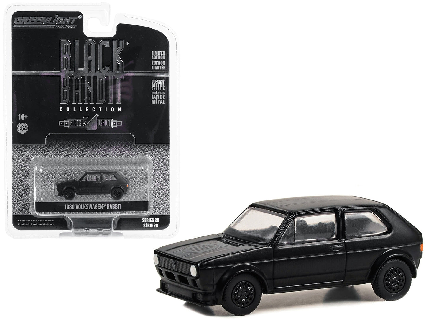 1980 Volkswagen Rabbit Widebody "Black Bandit" Series 28 1/64