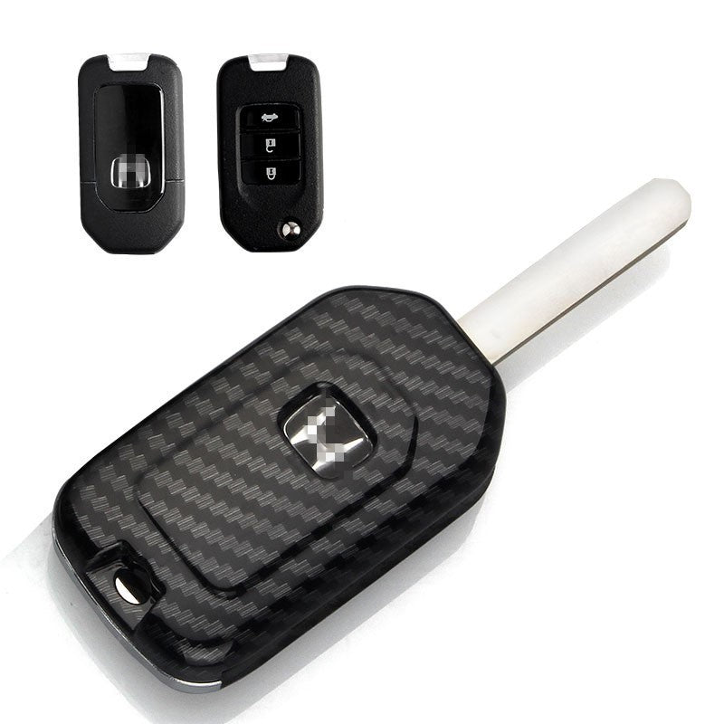 Carbon fiber car key cover car shell buckle - Premium Key Case for Car from Rapidvehicles - Just $27.99! Shop now at Rapidvehicles