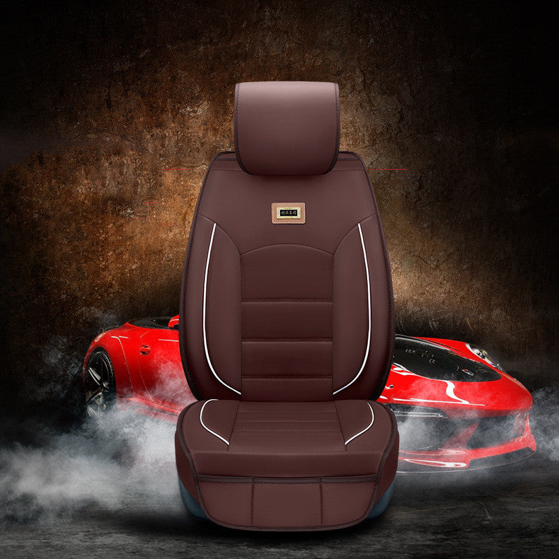 Color: Brown standard - Car seat cushion cover - Premium Interior Parts from Rapidvehicles - Just $92.99! Shop now at Rapidvehicles