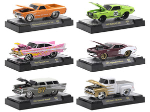 "Ground Pounders" 6 Cars Set Release 22 IN DISPLAY CASES Limited Edition to 7750 pieces Worldwide 1/64 Diecast Model Cars by M2 Machines - Premium  from Rapidvehicles - Just $80.99! Shop now at Rapidvehicles