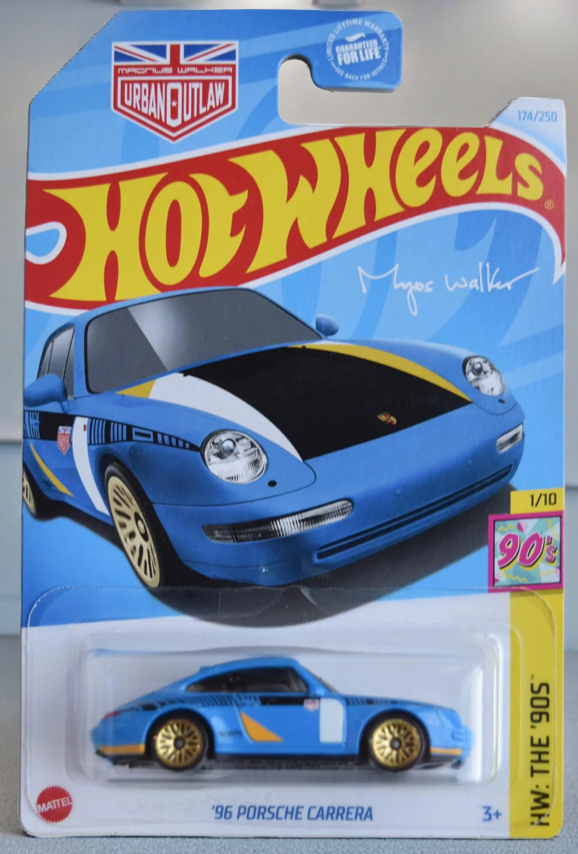 Hot Wheels 96 Porsche Carrera HW The 90s 1/10 [Blue] 174/250