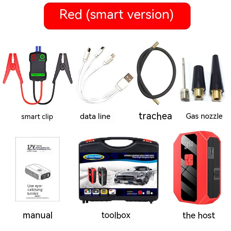 Color: Red, style: Smart Version - Automobile Emergency Start - Premium Home Office Storage from Rapidvehicles - Just $73.48! Shop now at Rapidvehicles