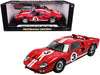 1966 Ford GT-40 MK II #5 Red with White Stripes Le Mans 1/18 - Premium  from Rapidvehicles - Just $106.99! Shop now at Rapidvehicles