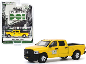 2017 RAM 2500 Pickup Truck Yellow "New York City DOT - Brooklyn Street Maintenance" "Hobby Exclusive" 1/64 Diecast Model Car by Greenlight - Premium RAM Models from Greenlight - Just $23.99! Shop now at Rapidvehicles