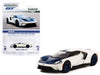 2022 Ford GT "1964 Prototype Heritage Edition" White Metallic with Blue Hood and Stripe "Hobby Exclusive" Series 1/64 Diecast Model Car by Greenlight - Premium Ford Models from Greenlight - Just $23.45! Shop now at Rapidvehicles