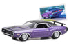 1970 Dodge Challenger R/T Purple Metallic with Matt Black Top USPS (United States Postal Service) "2022 Pony Car Stamp Collection by Artist Tom Fritz" "Hobby Exclusive" Series 1/64 Diecast Model Car by Greenlight - Premium USPS Models from Greenlight - Just $17.99! Shop now at Rapidvehicles