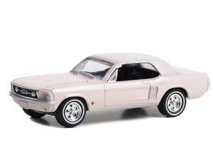 1967 Ford Mustang Coupe "She Country Special - Bill Goodro Ford Denver Colorado" Bermuda Sand "Hobby Exclusive" Series 1/64 Diecast Model Car by Greenlight - Premium Mustang Models from Greenlight - Just $23.45! Shop now at Rapidvehicles