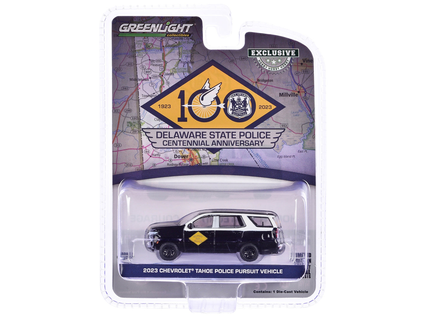 2023 Chevrolet Tahoe Police Pursuit Vehicle "Delaware State - Premium Police Models from Greenlight - Just $21.83! Shop now at Rapidvehicles