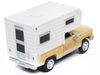 1977 Chevrolet Fleetside Pickup Truck with Camper Beige Metallic and Tan "Mini Metals" Series 1/87 (HO) Scale Model Car by Classic Metal Works - Premium Pickup Trucks Models from Classic Metal Works - Just $39.99! Shop now at Rapidvehicles