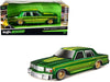 1987 Chevrolet Caprice Green Metallic with Graphics "Lowriders" "Classic Muscle" Series 1/26 Diecast Model Car by Maisto - Premium Chevrolet Models from Maisto - Just $45.99! Shop now at Rapidvehicles