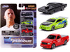 "Fast & Furious" 3 piece Set "Nano Hollywood Rides" Diecast Model Cars by Jada - Premium Movie/TV Series Models from Jada - Just $19.87! Shop now at Rapidvehicles