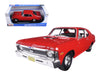 1970 Chevrolet Nova SS Coupe Red 1/18 Diecast Model Car by Maisto - Premium physical from Rapidvehicles - Just $73.99! Shop now at Rapidvehicles