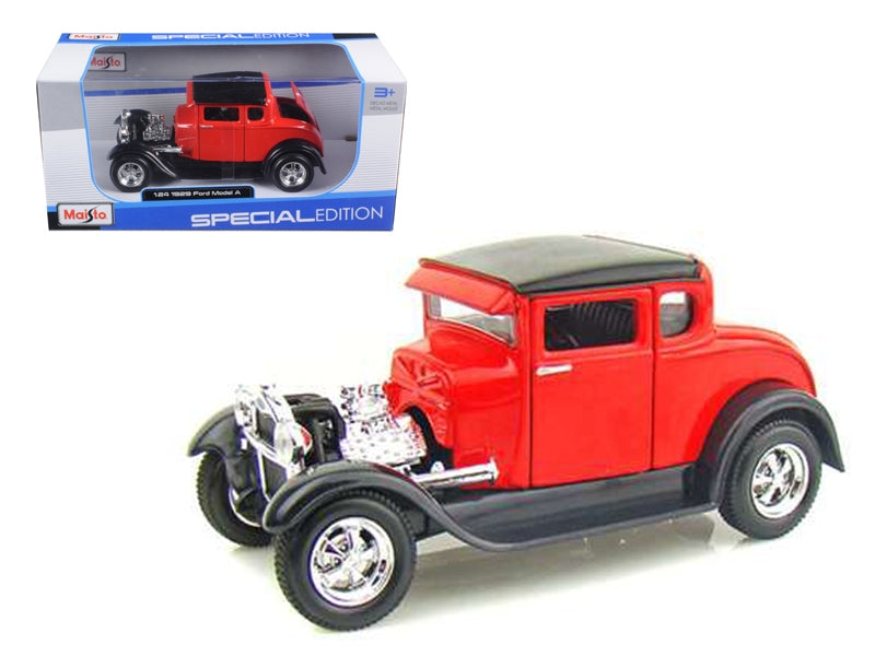 1929 Ford Model A Red 1/24 Diecast Model Car by Maisto - Premium Ford Models from Maisto - Just $63.99! Shop now at Rapidvehicles