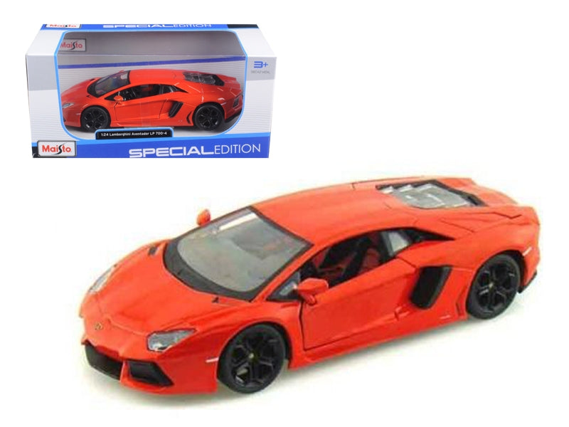 Lamborghini Aventador LP700-4 Orange 1/24 Diecast Model Car by - Premium Lamborghini Models from Maisto - Just $61.19! Shop now at Rapidvehicles