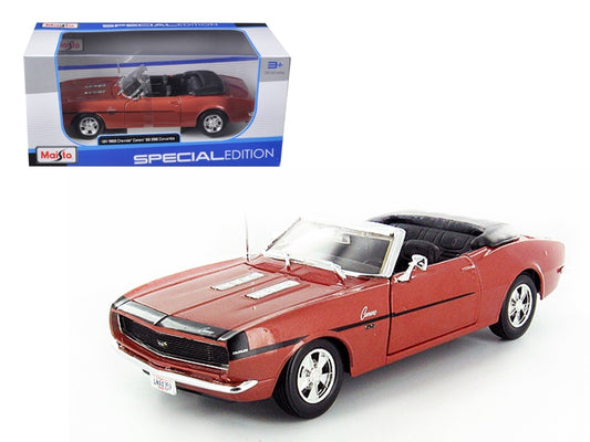 1968 Chevrolet Camaro SS 396 Convertible Bronze 1/24 Diecast - Premium Chevrolet Models from Maisto - Just $57.59! Shop now at Rapidvehicles