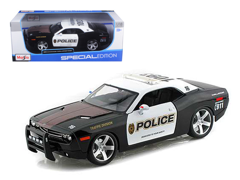 2006 Dodge Challenger Concept Police 1/18 Diecast Model Car by Maisto free shipping USA