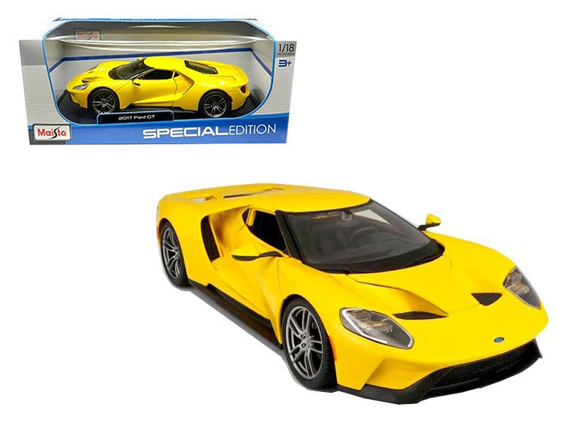 2017 Ford GT Yellow 1/18 Diecast Model Car by Maisto - Premium Ford Models from Maisto - Just $77.39! Shop now at Rapidvehicles