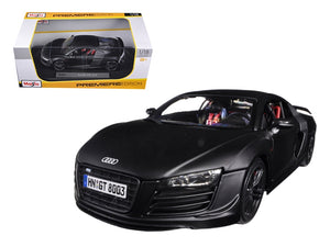 Audi R8 GT Matt Black 1/18 Diecast Model Car by Maisto - Premium Audi Models from Maisto - Just $63.06! Shop now at Rapidvehicles