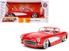 1957 Chevrolet Corvette Red with Red Interior "Bigtime Muscle" 1/24 Diecast Model Car by Jada - Premium Corvette Models from Jada - Just $56.38! Shop now at Rapidvehicles