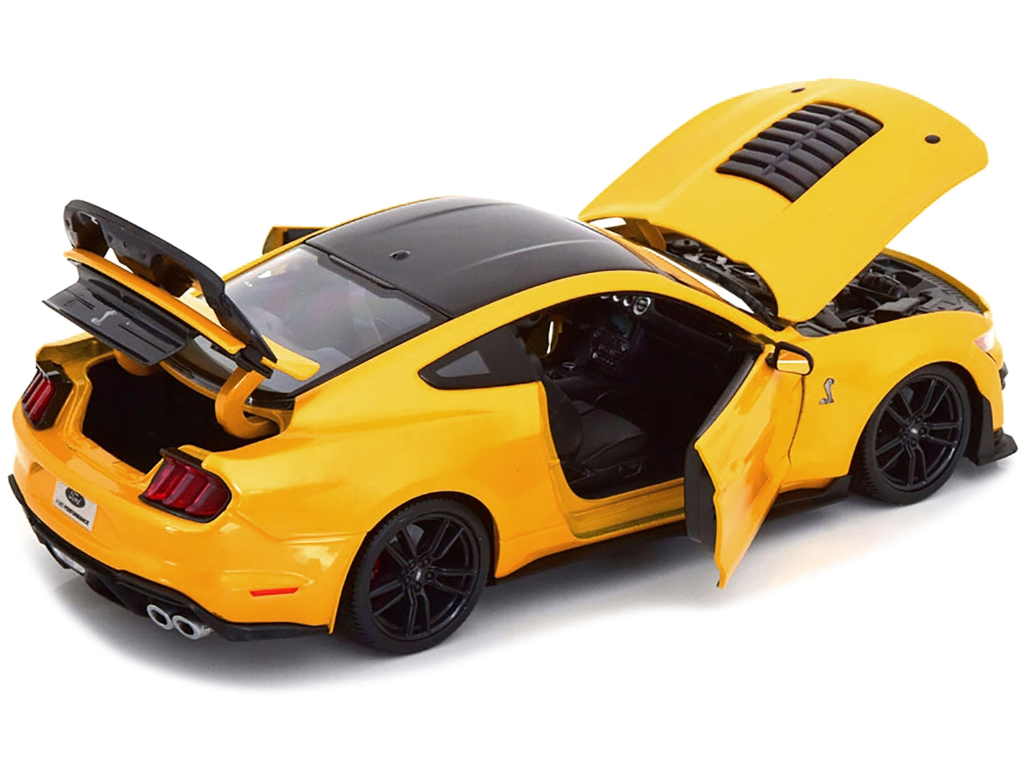 2020 Ford Mustang Shelby GT500 Yellow with Black Top "Special - Premium Mustang Models from Maisto - Just $77.39! Shop now at Rapidvehicles