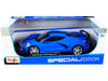 2020 Chevrolet Corvette Stingray C8 Coupe with High Wing Blue with Black Stripes 1/18 Diecast Model Car by Maisto - Premium Corvette Models from Maisto - Just $68.99! Shop now at Rapidvehicles