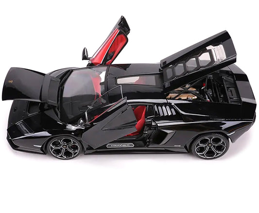 Lamborghini Countach LPI 800-4 Black with Red Interior "Special - Premium Lamborghini Models from Maisto - Just $74.35! Shop now at Rapidvehicles