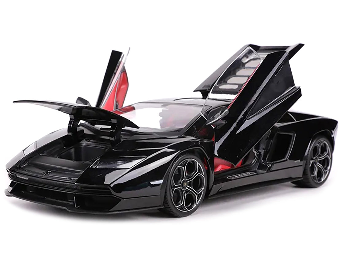 Lamborghini Countach LPI 800-4 Black with Red Interior "Special - Premium Lamborghini Models from Maisto - Just $74.35! Shop now at Rapidvehicles